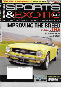 HEMMINGS SPORTS & EXOTIC CAR 2009 FEB - TR6 UPGR, FERRARI 365/GTC